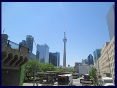 Toronto Bus Tour 012 - skyline with CN Tower